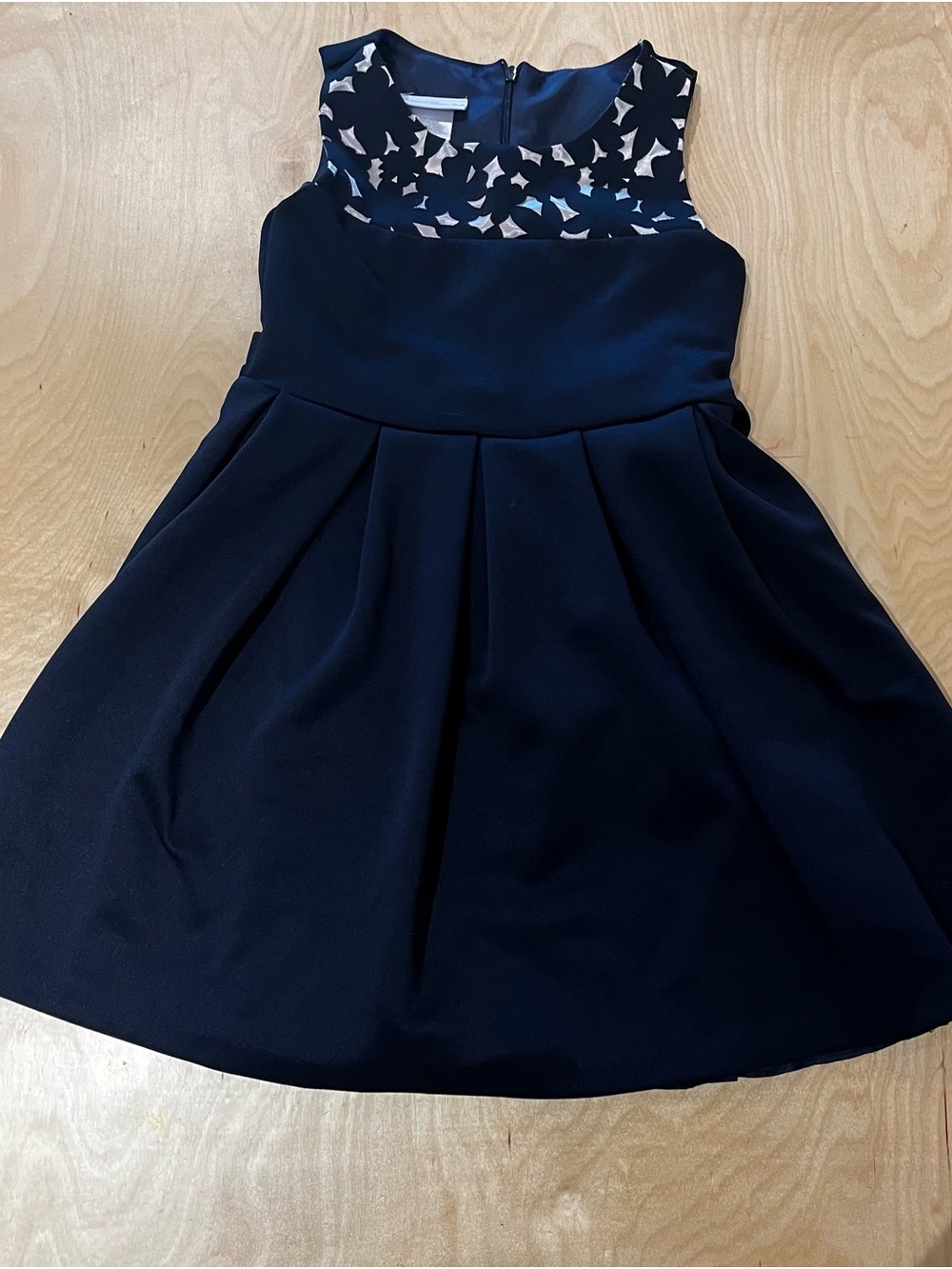 Bonnie Jean Navy Sleeveless Party Dress